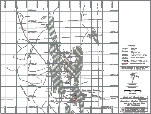Greenhorn Central Sample Map - Click for Full Size